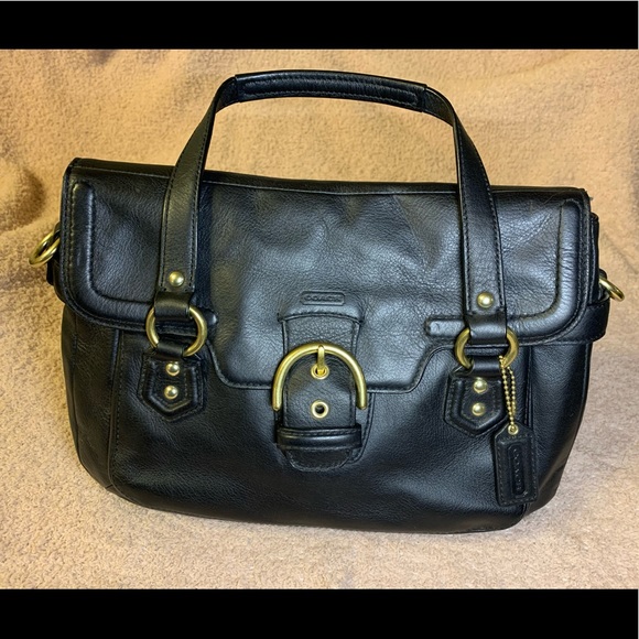 Coach Satchel with front flap - Picture 1 of 3